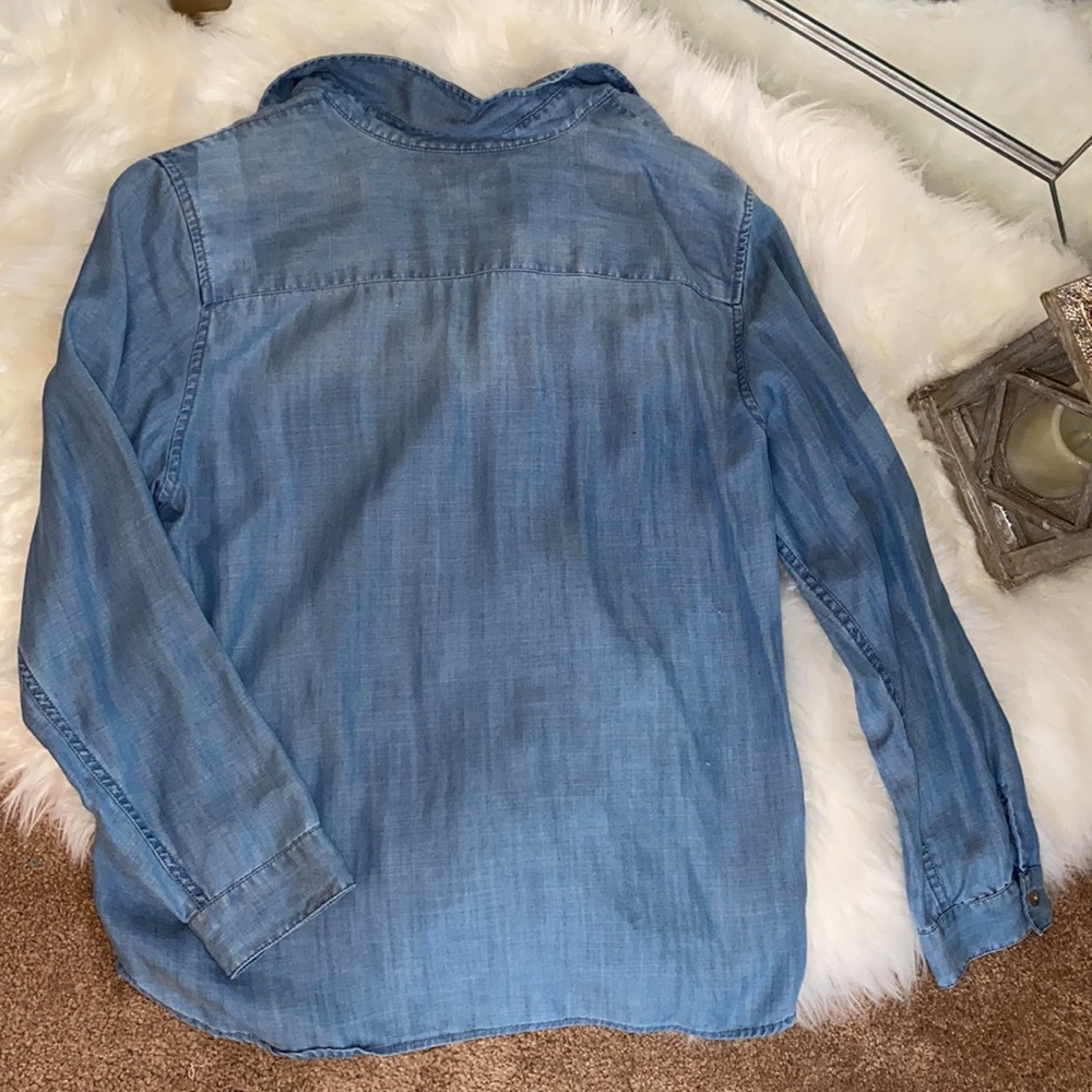 American Eagle Cotton Button-Up - image 4